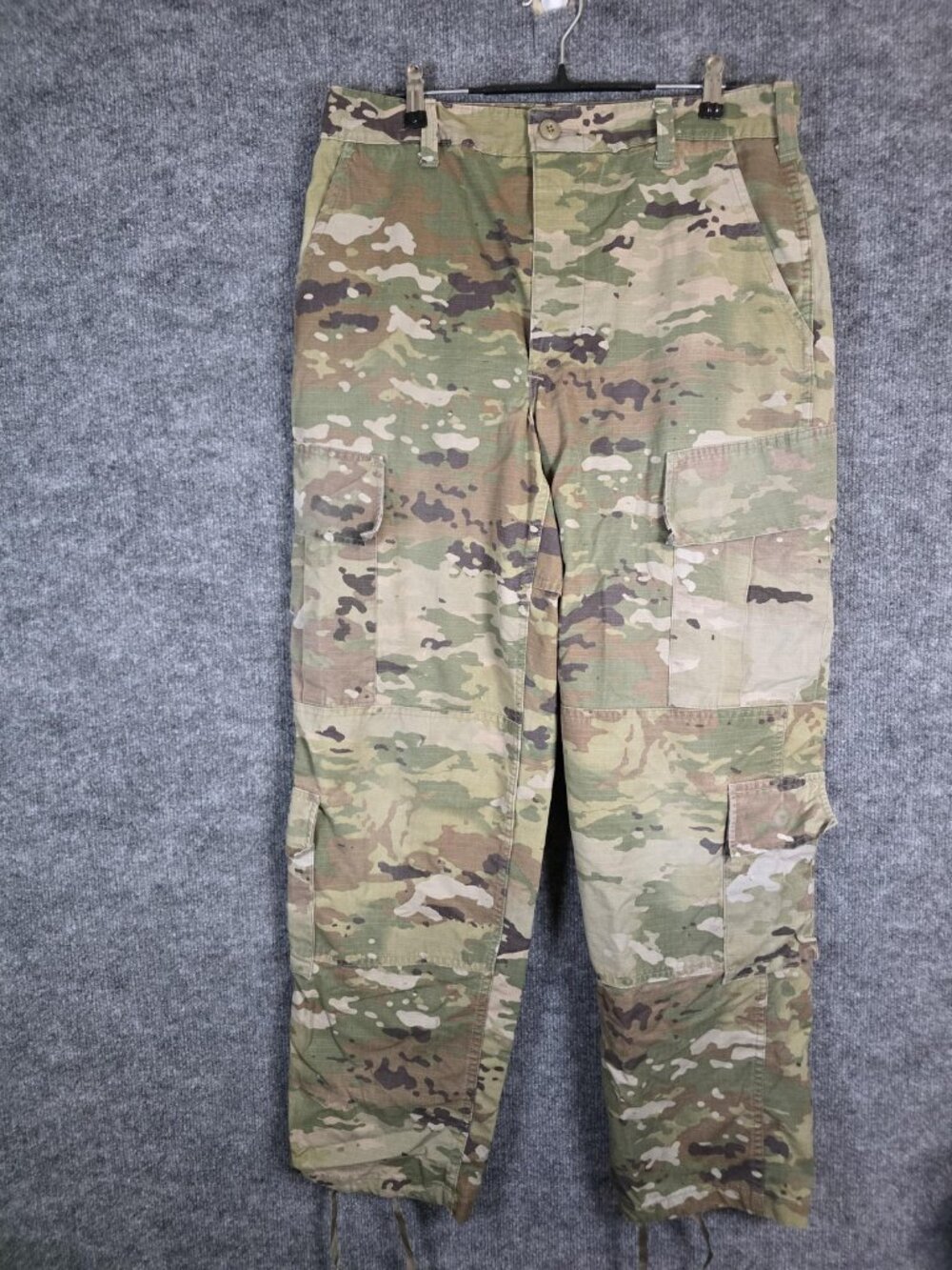 US Army ACU Pants Mens 34 OCP Multicam Camo Ripstop Cargo Tactical Uniform